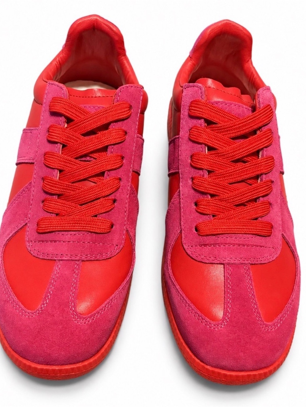 Maison Margiela Replica Red Pink
Suede Leather Sneakers EU 38